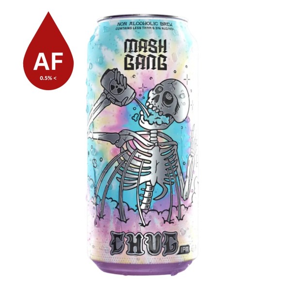 Mash Gang Chug 0.5% 12 x 440ml (CANS)